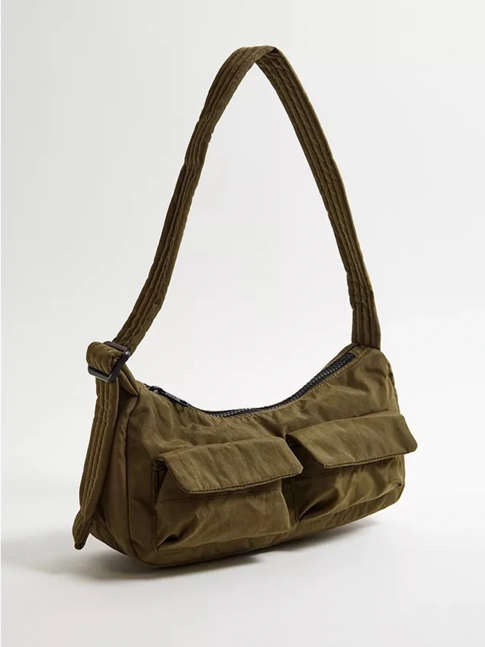 BAGGU Cargo Mini Shoulder Bag - Seaweed Colorway